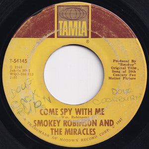 Smokey Robinson And The Miracles - The Love I Saw In You Was Just A Mirage / Come Spy With Me (7 inch Record / Used)