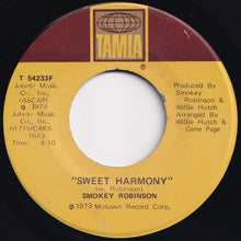 Load image into Gallery viewer, Smokey Robinson - Sweet Harmony / Want To Know My Mind (7 inch Record / Used)
