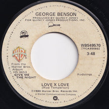 Load image into Gallery viewer, George Benson - Love X Love / Love Dance (7 inch Record / Used)
