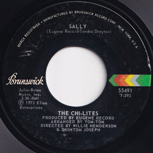 Chi-Lites - A Letter To Myself / Sally (7 inch Record / Used)