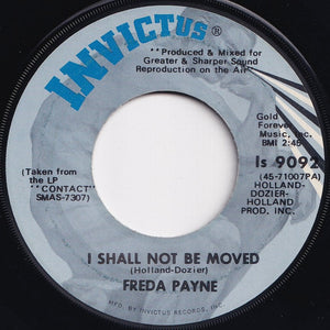 Freda Payne - Bring The Boys Home / I Shall Not Be Moved (7 inch Record / Used)