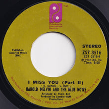 Load image into Gallery viewer, Harold Melvin And The Blue Notes - I Miss You (Part 1) / (Part 2) (7 inch Record / Used)
