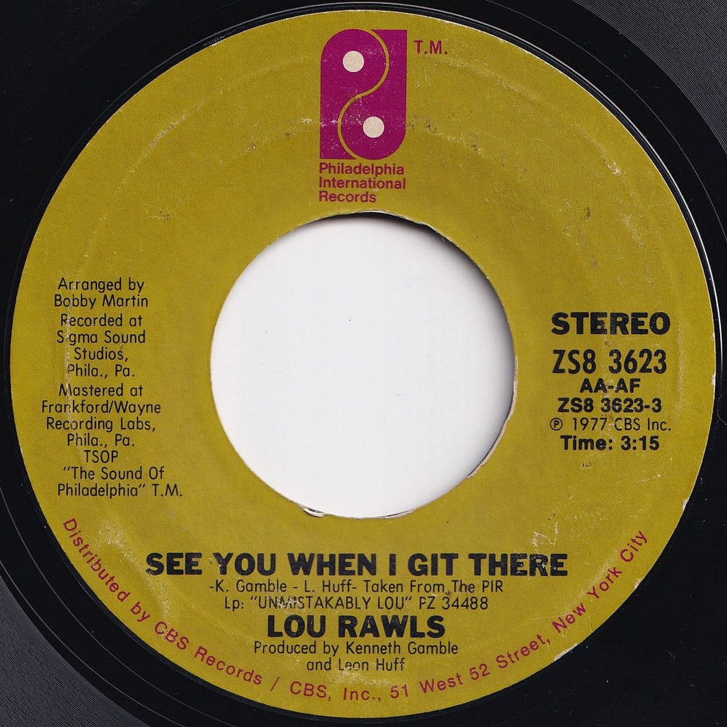 Lou Rawls - See You When I Git There / Spring Again (7 inch Record / Used)