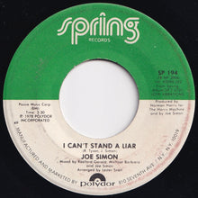 Load image into Gallery viewer, Joe Simon - Going Through These Changes / I Can&#39;t Stand A Liar (7 inch Record / Used)
