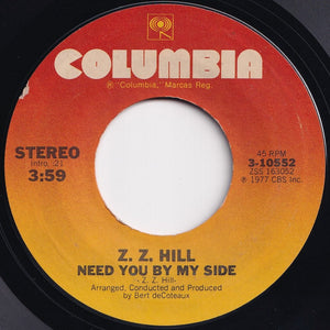 Z. Z. Hill - Love Is So Good When You're Stealing It / Need You By My Side (7 inch Record / Used)