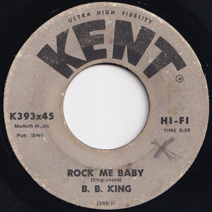 B.B. King - Rock Me Baby / I Can't Lose (7 inch Record / Used)