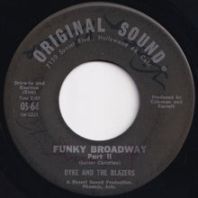 画像をギャラリービューアに読み込む, Dyke And The Blazers - Funky Broadway (Part 1) / (Part 2) (7 inch Record / Used)
