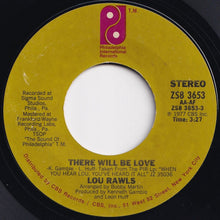 Load image into Gallery viewer, Lou Rawls - There Will Be Love / Unforgettable (7 inch Record / Used)
