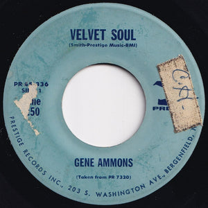 Gene Ammons - Velvet Soul / A Stranger In Town (7 inch Record / Used)