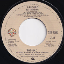 画像をギャラリービューアに読み込む, Ashford &amp; Simpson - It Seems To Hang On (Edit) / Too Bad (7 inch Record / Used)
