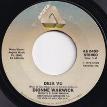 画像をギャラリービューアに読み込む, Dionne Warwick - Deja Vu / All The Time (7 inch Record / Used)
