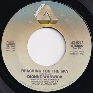 Dionne Warwick - No Night So Long / Reaching For The Sky (7 inch Record / Used)