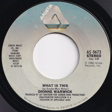 画像をギャラリービューアに読み込む, Dionne Warwick, Johnny Mathis - Friends In Love / What Is This (7 inch Record / Used)
