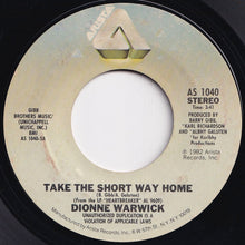 画像をギャラリービューアに読み込む, Dionne Warwick - Take The Short Way Home / Just One More Night (7 inch Record / Used)
