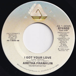 Aretha Franklin - Every Girl (Wants My Guy) / I Got Your Love (7 inch Record / Used)