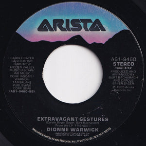 Dionne Warwick - Whisper In The Dark / Extravagant Gestures (7 inch Record / Used)