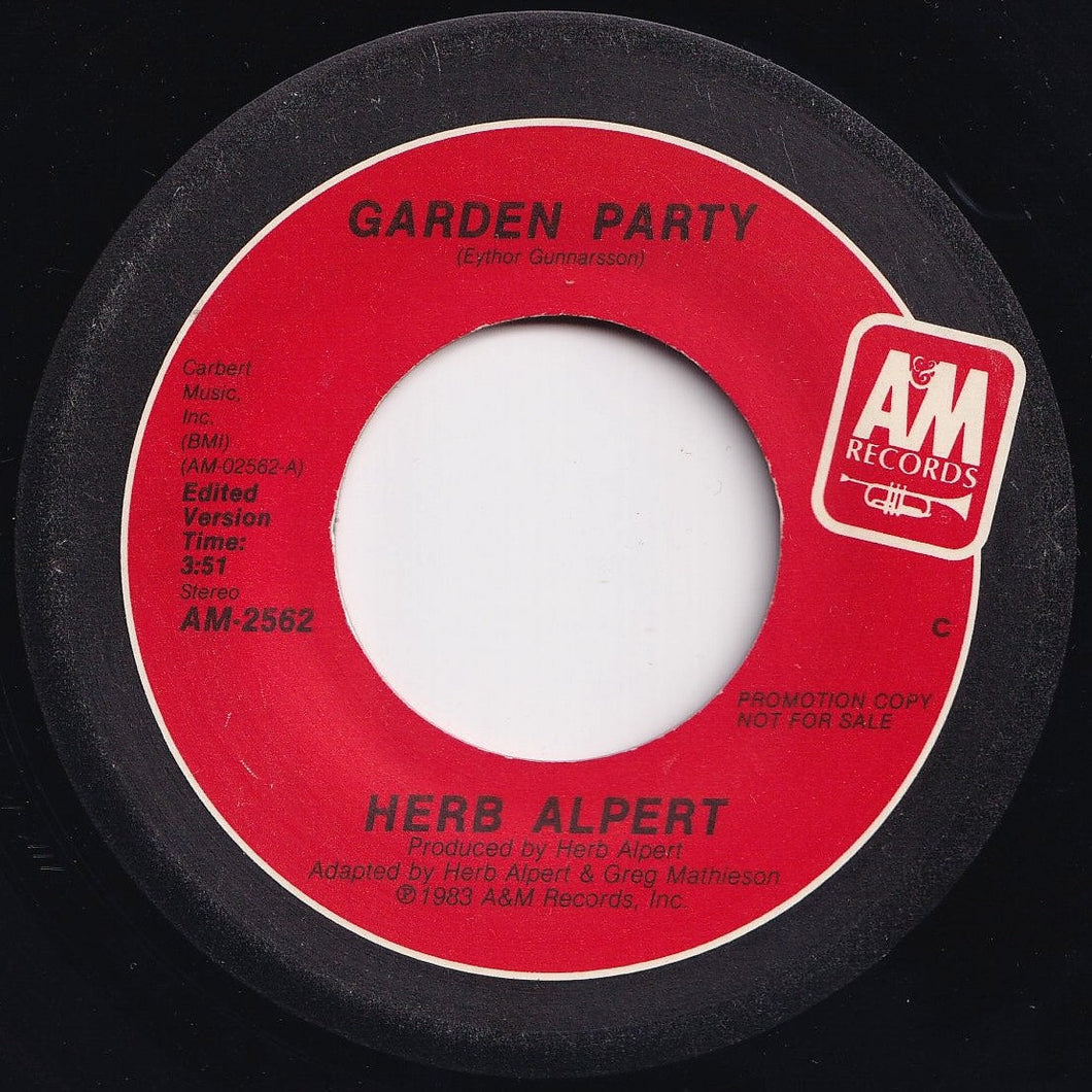 Herb Alpert - Garden Party / Garden Party (7 inch Record / Used)