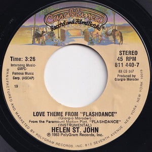 Irene Cara - Flashdance... What A Feeling / Love Theme From "Flashdance" (Instrumental) (7 inch Record / Used)