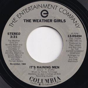 Weather Girls - It's Raining Men / It's Raining Men (7 inch Record / Used)