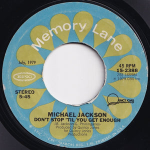 Jacksons / Michael Jackson - Shake Your Body (Down To The Ground) / Don't Stop 'Til You Get Enough (7 inch Record / Used)