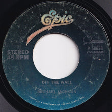 Load image into Gallery viewer, Michael Jackson - Off The Wall / Get On The Floor (7 inch Record / Used)
