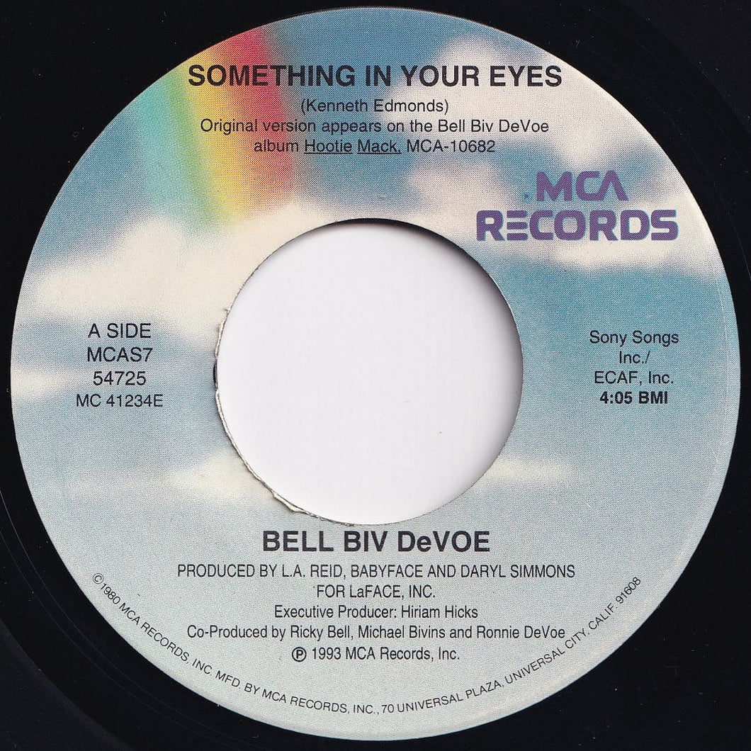 Bell Biv DeVoe - Something In Your Eyes / (Instrumental) (7 inch Record / Used)