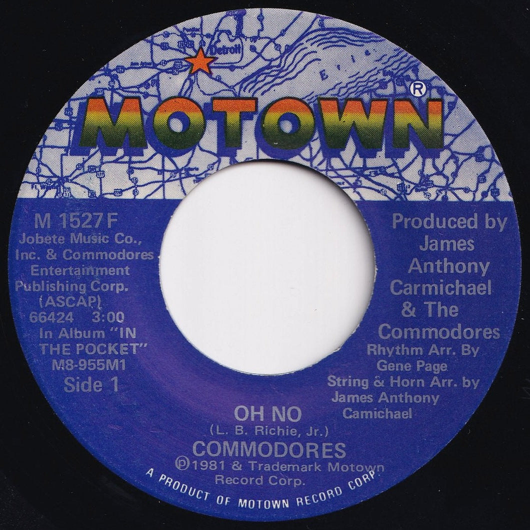 Commodores - Oh No / Lovin' You (7 inch Record / Used)