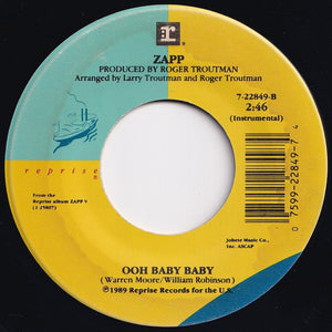 Zapp - Ooh Baby Baby (LP Version) / (Instrumental) (7 inch Record / Used)