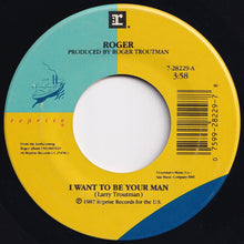 画像をギャラリービューアに読み込む, Roger - I Want To Be Your Man / I Really Want To Be Your Man (7 inch Record / Used)
