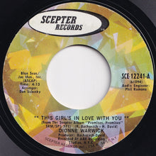 Load image into Gallery viewer, Dionne Warwick - This Girl&#39;s In Love With You / Dream Sweet Dreamer (7 inch Record / Used)
