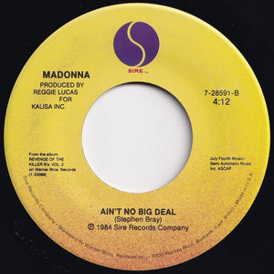 Madonna - True Blue / Ain't No Big Deal (7 inch Record / Used)