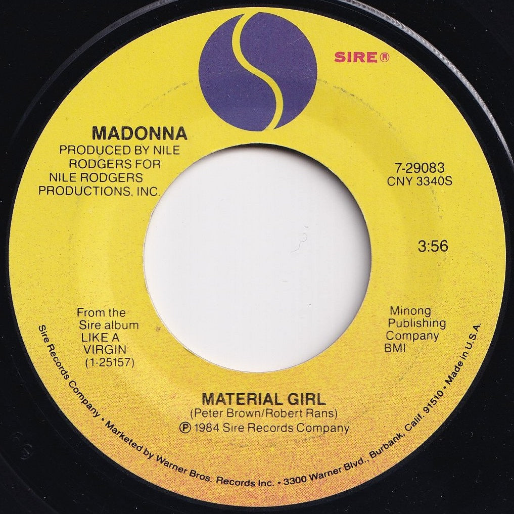 Madonna - Material Girl / Pretender (7 inch Record / Used)