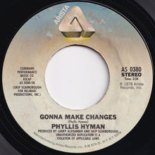 Load image into Gallery viewer, Phyllis Hyman - Somewhere In My Lifetime / Gonna Make Changes (7 inch Record / Used)
