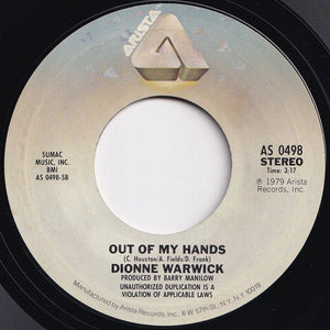 Dionne Warwick - After You / Out Of My Hands (7 inch Record / Used)