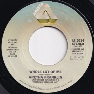 Aretha Franklin, George Benson - Love All The Hurt Away / A Whole Lot Of Me (7 inch Record / Used)