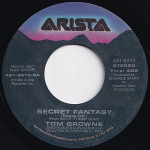 Tom Browne - Secret Fantasy / Hit Man (7 inch Record / Used)