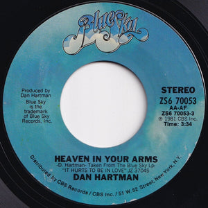 Dan Hartman - Heaven In Your Arms / Hello Again (7 inch Record / Used)