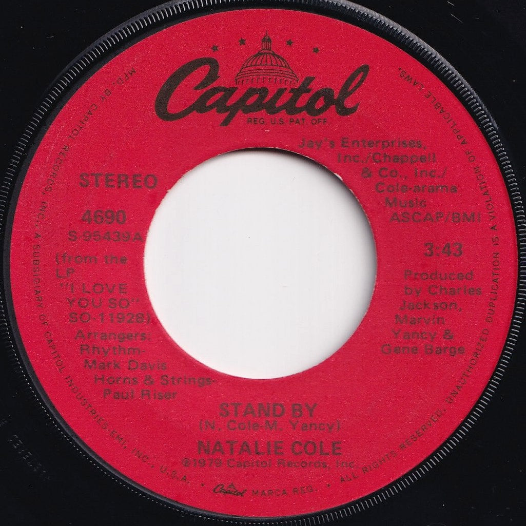 Natalie Cole - Stand By / Who Will Carry On (7 inch Record / Used)