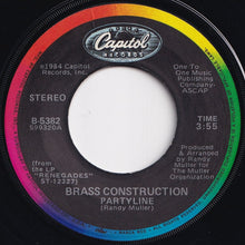 Load image into Gallery viewer, Brass Construction - Partyline / We Can Bring It Bac (7 inch Record / Used)
