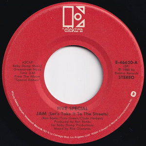 Five Special - Jam (Let's Take It To The Streets) / Had You A Lover (But You Let Her Go) (7 inch Record / Used)