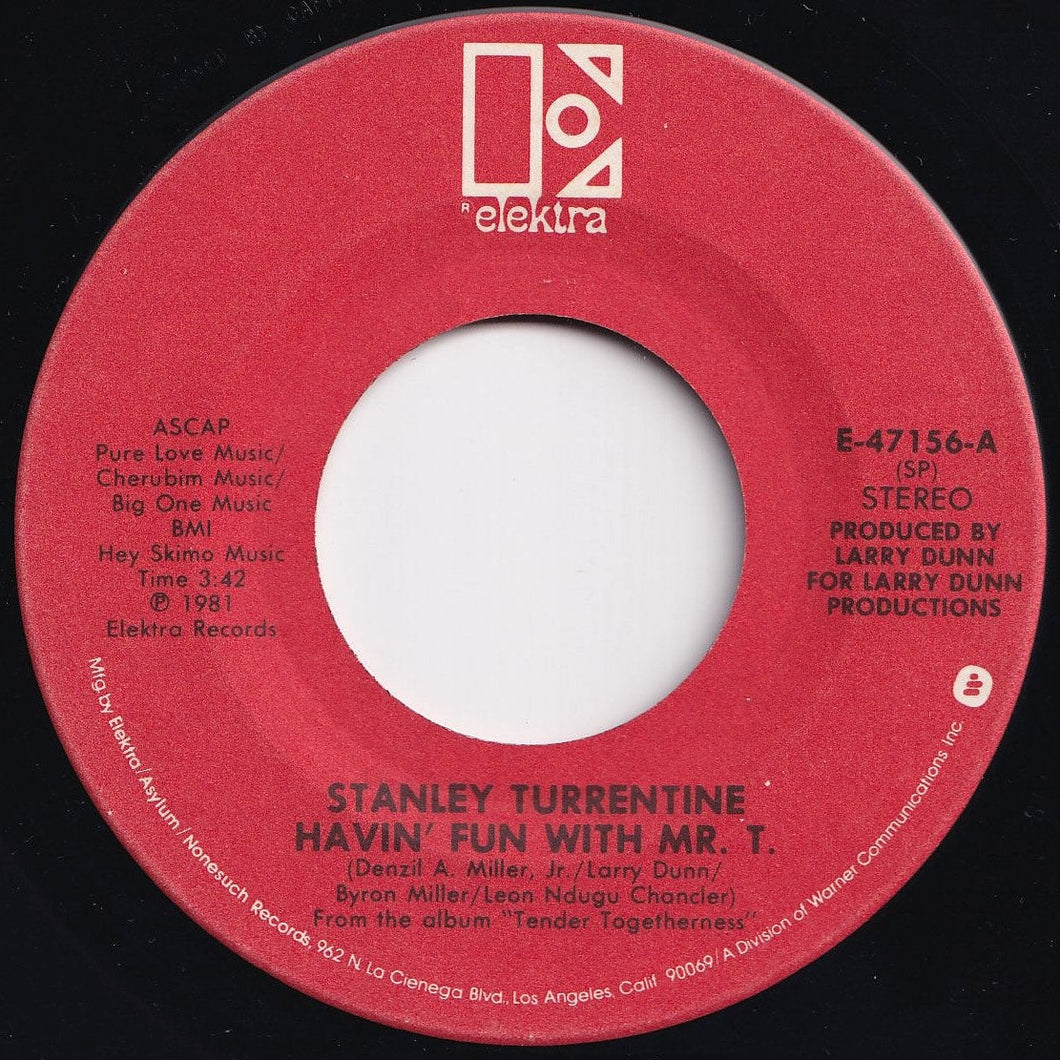 Stanley Turrentine - Havin' Fun With Mr. T. / World Chimes (7 inch Record / Used)