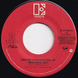 Grover Washington, Jr. - Be Mine (Tonight) / Reaching Out (7 inch Record / Used)