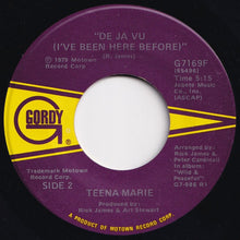 Load image into Gallery viewer, Teena Marie - I&#39;m A Sucker For Your Love / De Ja Vu (I&#39;ve Been Here Before) (7 inch Record / Used)
