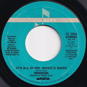 Whodini - Magic's Wand / It's All In Mr. Magic's Wand (7 inch Record / Used)
