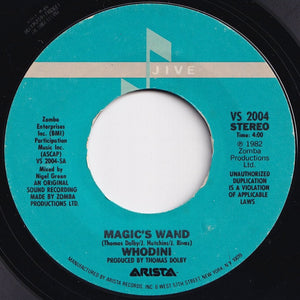 Whodini - Magic's Wand / It's All In Mr. Magic's Wand (7 inch Record / Used)