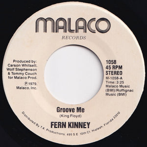 Fern Kinney - Groove Me / Let's Keep It Right There (7 inch Record / Used)