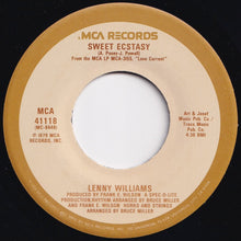 Load image into Gallery viewer, Lenny Williams - Sweet Ecstasy / Love Hurt Me, Love Healed Me (7 inch Record / Used)
