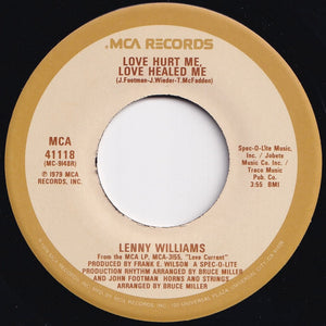 Lenny Williams - Sweet Ecstasy / Love Hurt Me, Love Healed Me (7 inch Record / Used)