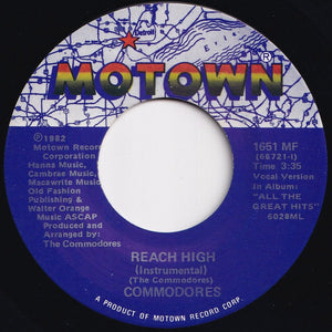 Commodores - Painted Picture / Reach High (7 inch Record / Used)