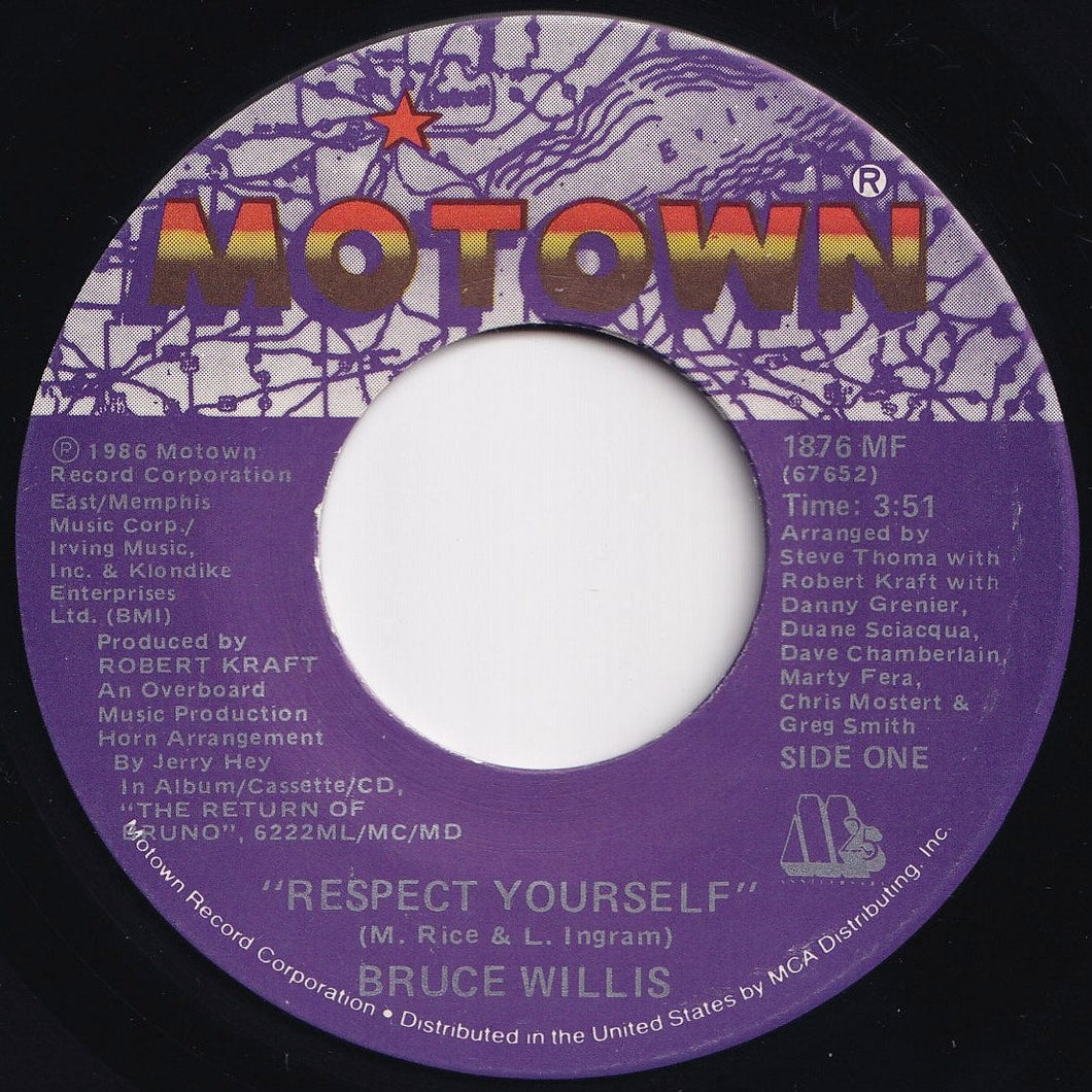 Bruce Willis - Respect Yourself / Fun Time (7 inch Record / Used)
